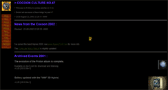 Desktop Screenshot of cocoon-culture.com